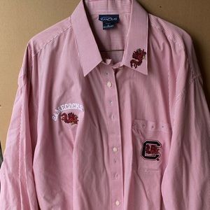 Carolina Gamecock Button down shirt